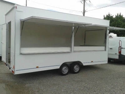 Remorque Food Truck 5,2 m – 6,2 m