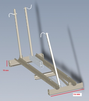 KIT RACK 2 VELOS GRAND MODELE (GM)