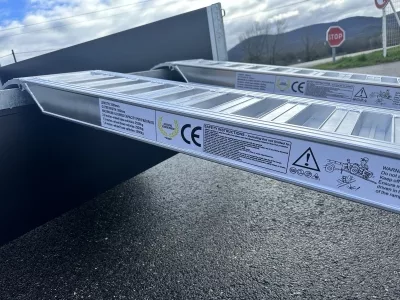 Rampe de chargement aluminium 3,5 m