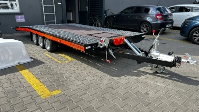 NOUVELLE REMORQUE PORTE-VOITURE NIEWIADOW JUPITER 