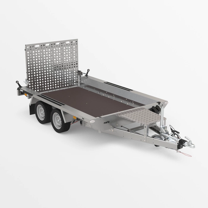 Remorque porte-engins MARTZ BAU-3 300/2 S – 3 500 
