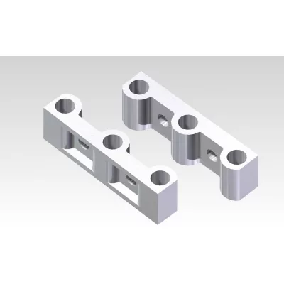 Support de barre de recul à 3 positions