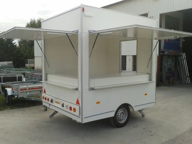 Remorques food truck  2,5 m à 3,0 m