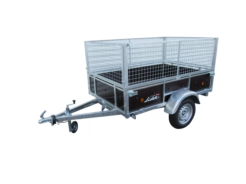Remorque LIDER Bois 2 m – Essieu 750 réf. 43440 
