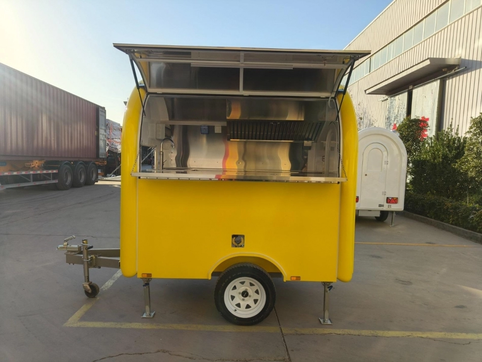 Remorque Mini Food Truck WB220-B – Hotte + Frigo 