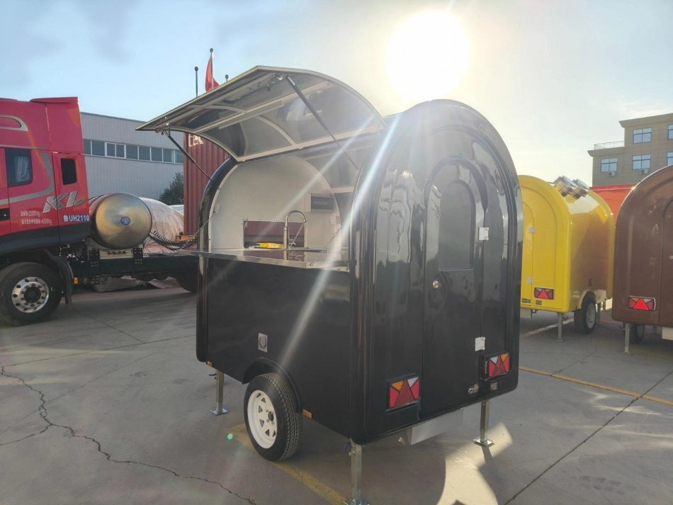 Remorque Mini Food Truck WB220-B – Hotte + Frigo 