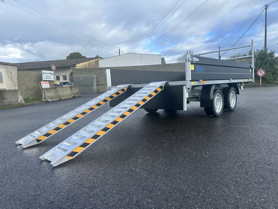 Rampe de chargement aluminium 2 m