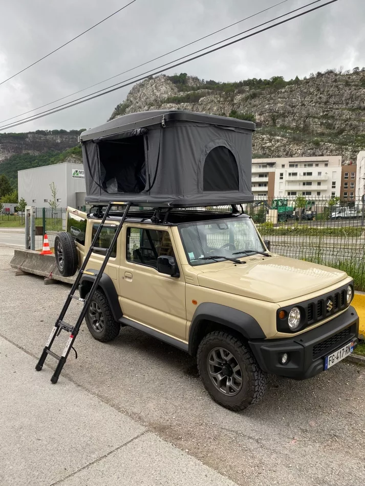 Tente de toit à coque rigide