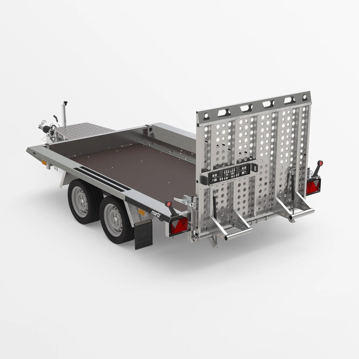 Remorque porte-engins MARTZ BAU-3 300/2 S – 3 500 