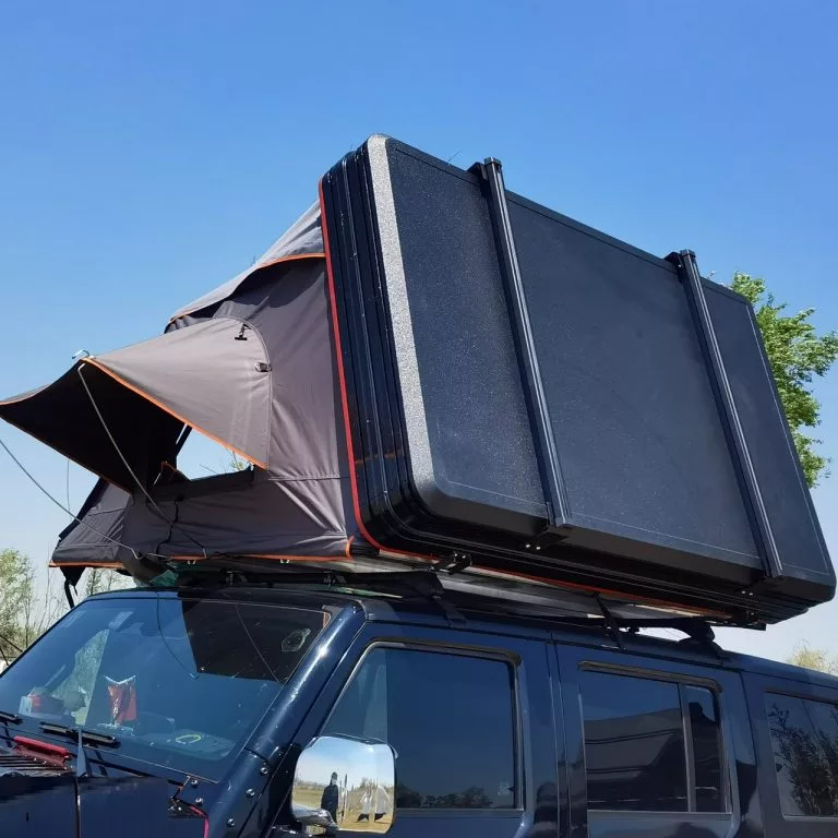 Tente de toit à coque dure en aluminium 